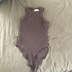 Gray leotard size S
